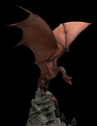 The Hobbit - Smaug the Fire-Drake Scale Statue