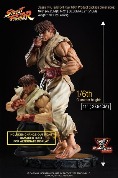 Street Fighter Classic Ryu 1/4 Scale Statue by PrototypeZ Studios