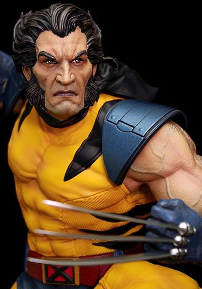 WOLVERINE ON SENTINEL HEAD 1/4 Scale Statue WITH COIN by XM Studios