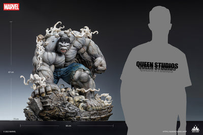 Grey Hulk Comic Version 1/4 Scale Statue