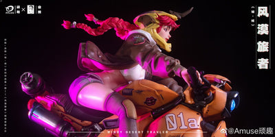 Windy Desert Traveler 1/7 Scale Statue