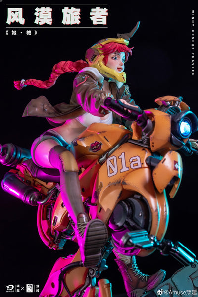 Windy Desert Traveler 1/7 Scale Statue