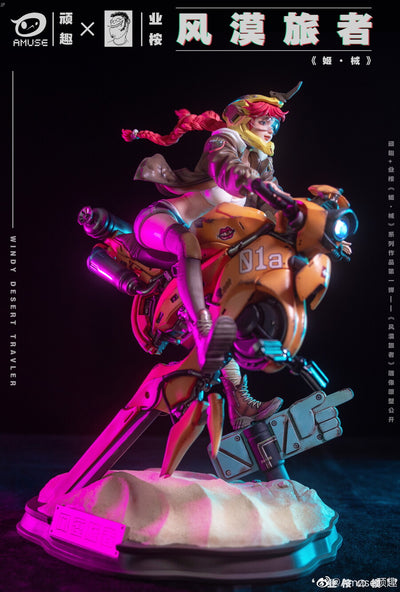 Windy Desert Traveler 1/7 Scale Statue