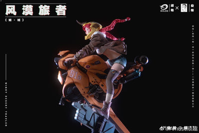Windy Desert Traveler 1/7 Scale Statue