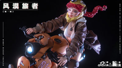 Windy Desert Traveler 1/7 Scale Statue