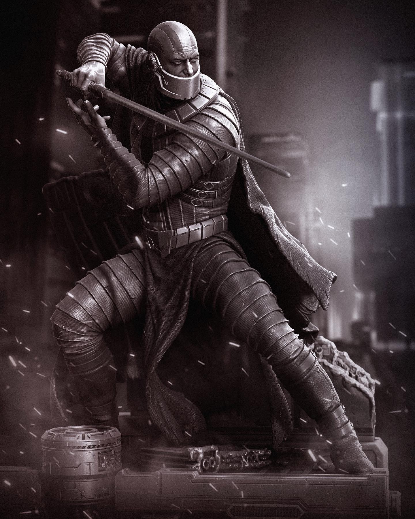 Darth Malak 1/4 Scale Premium Statue (OPEN BOX)
