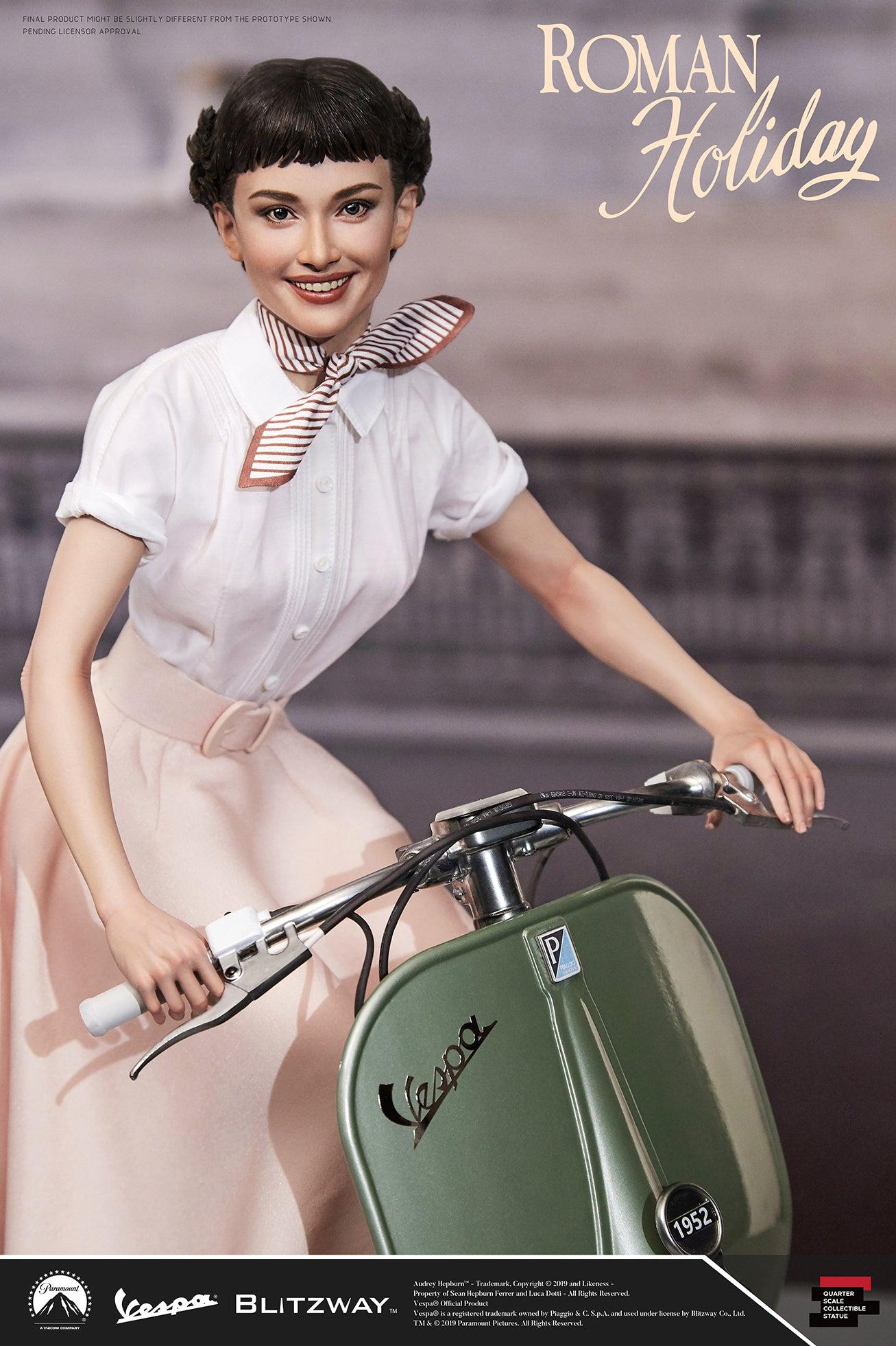 Princess Ann & Vespa 125 "Roman Holiday" Statue