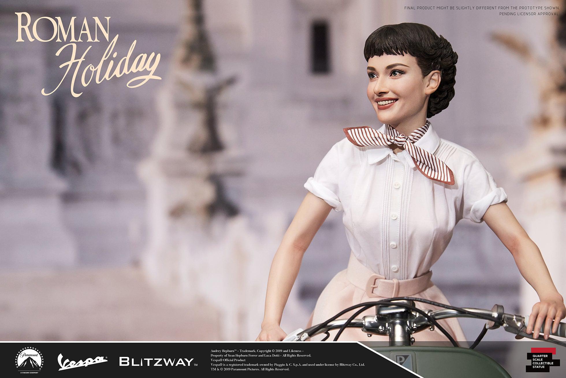 Princess Ann & Vespa 125 "Roman Holiday" Statue