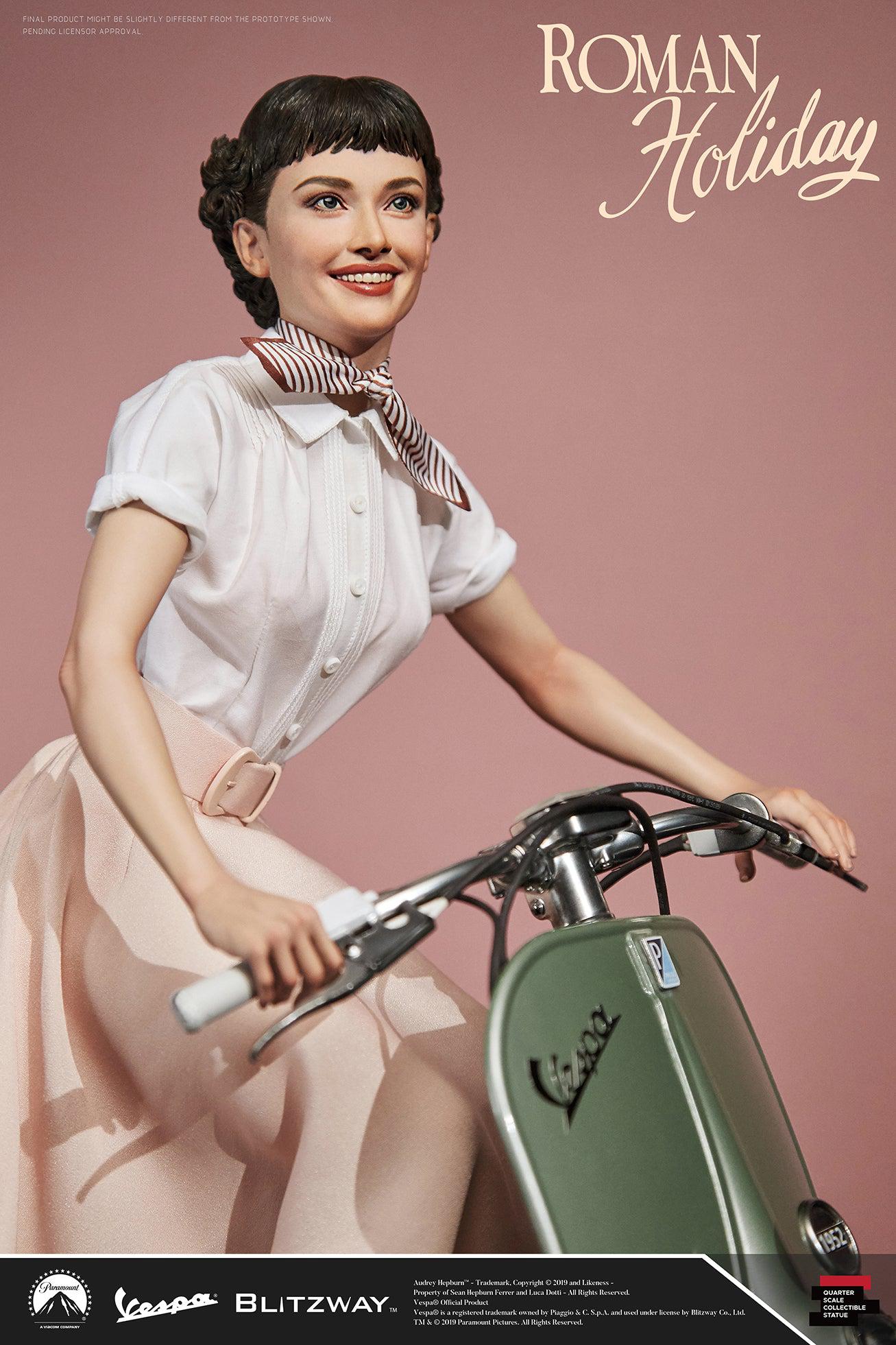 Princess Ann & Vespa 125 "Roman Holiday" Statue