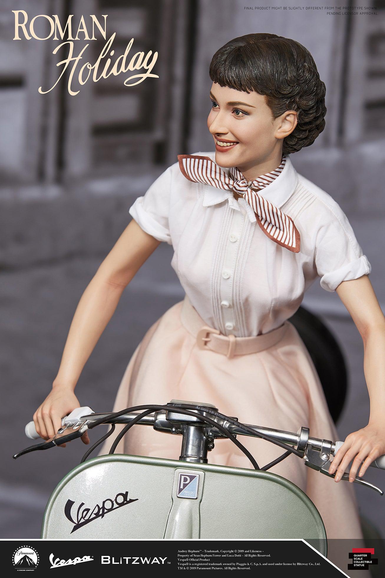 Princess Ann & Vespa 125 "Roman Holiday" Statue