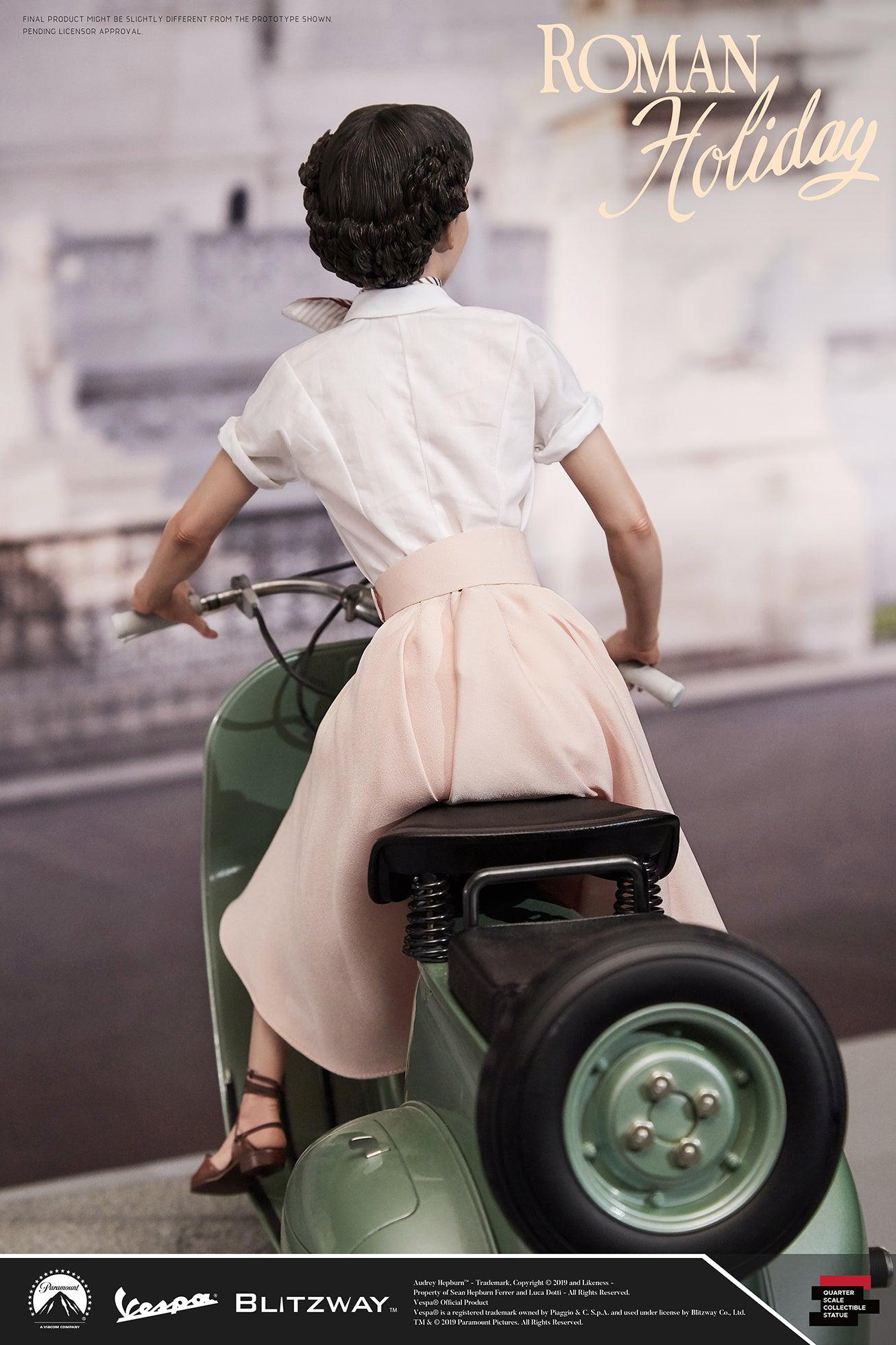 Princess Ann & Vespa 125 "Roman Holiday" Statue