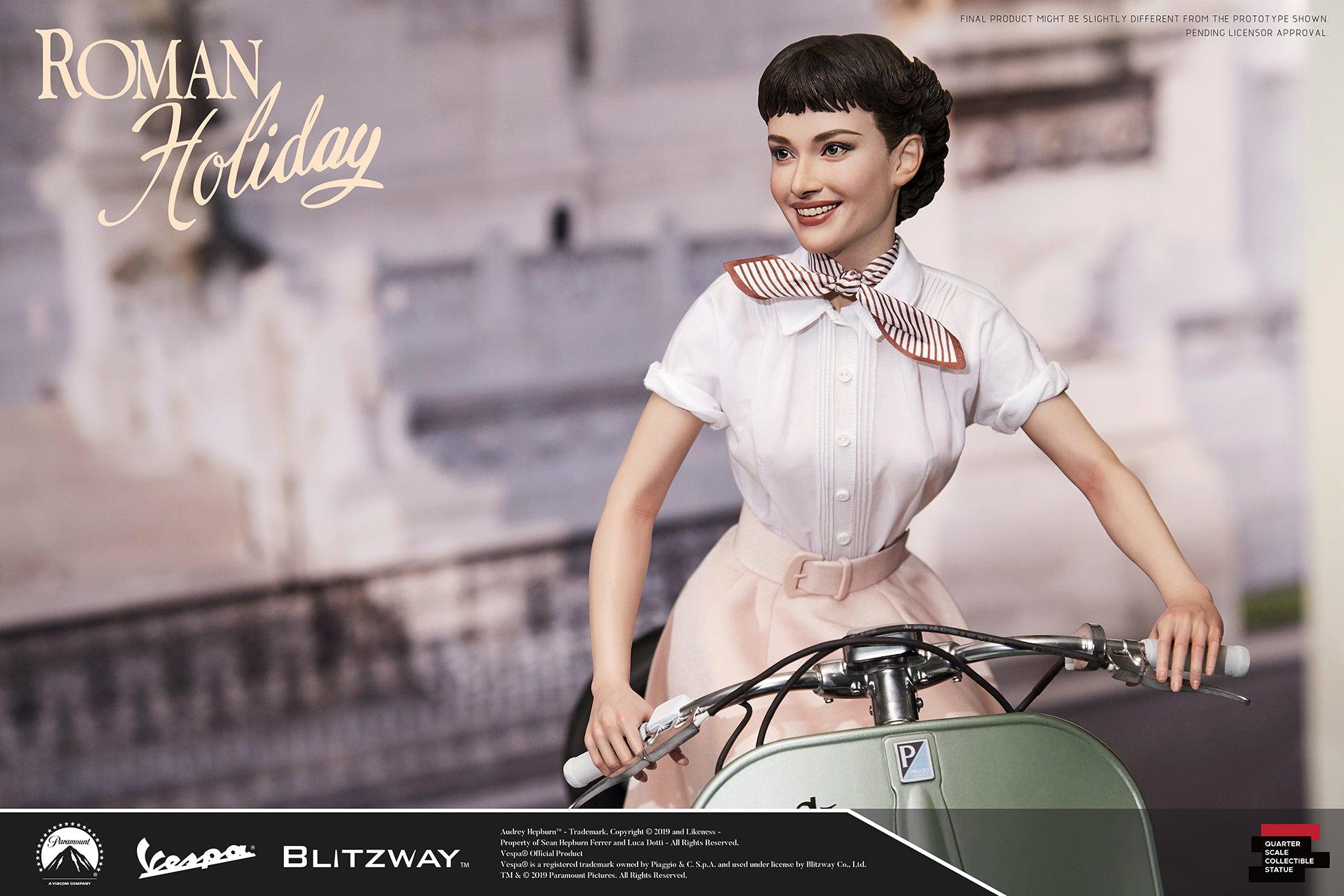 Princess Ann & Vespa 125 "Roman Holiday" Statue