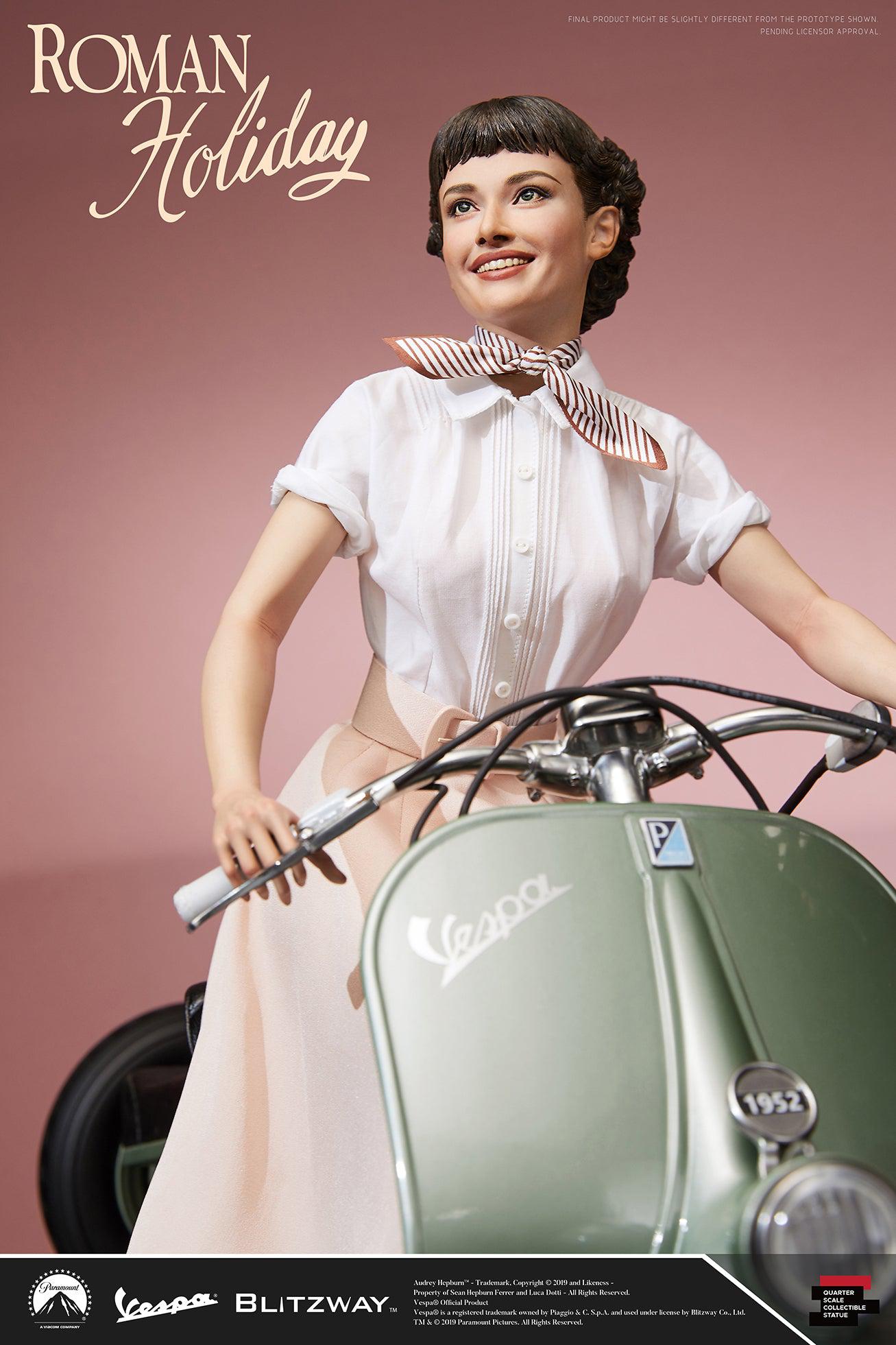 Princess Ann & Vespa 125 "Roman Holiday" Statue