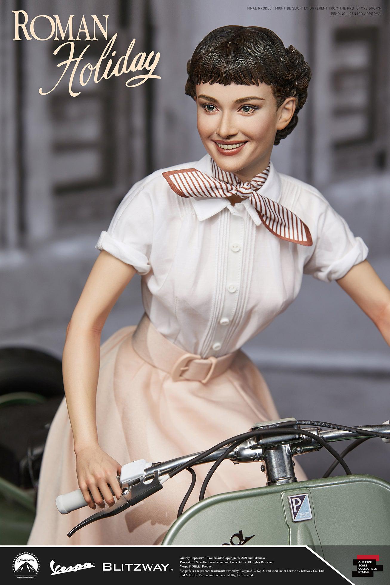 Princess Ann & Vespa 125 "Roman Holiday" Statue