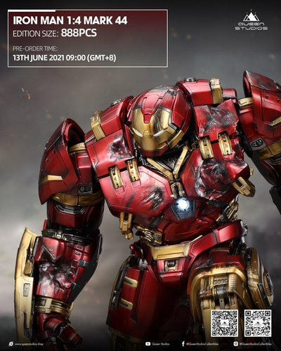 Iron Man Hulkbuster Mark 44 1/4 Scale Statue