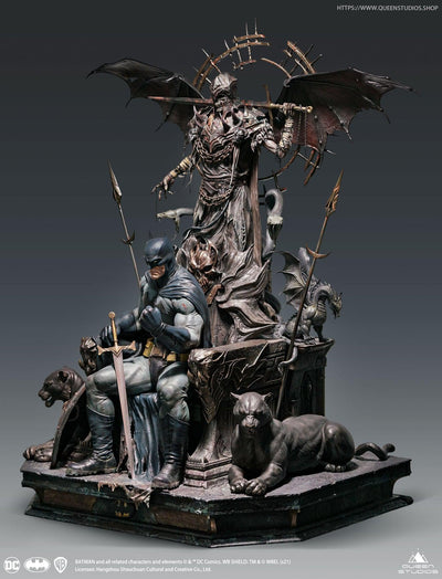 Batman on Throne PREMIUM 1/4 Scale Statue
