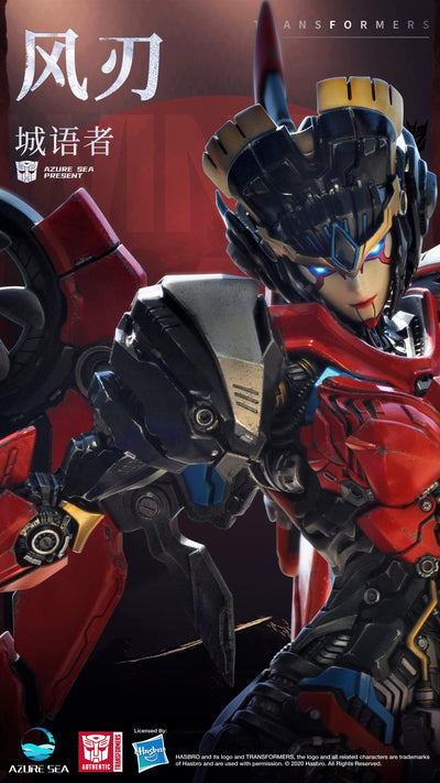 Transformers Windblade Statue