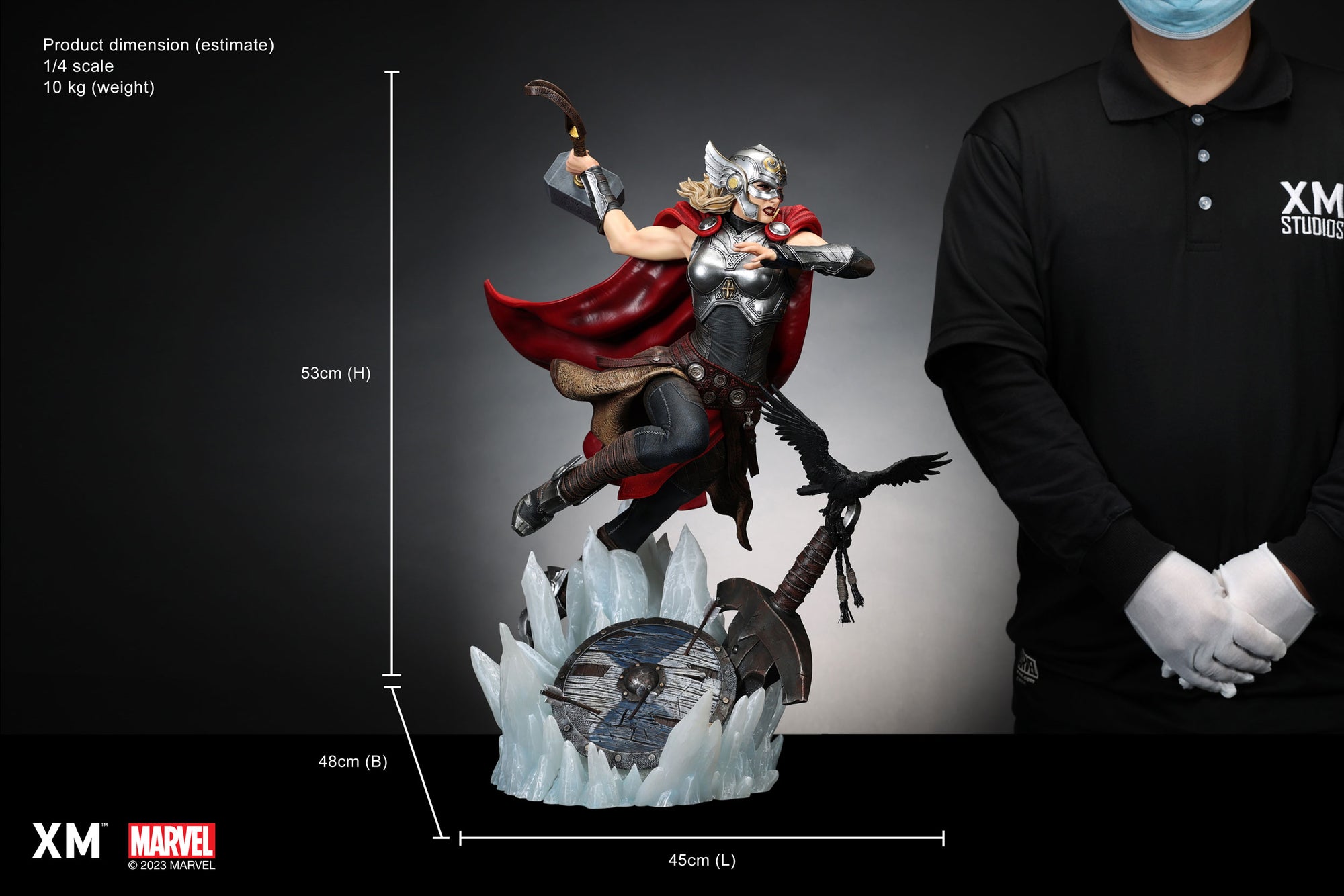 Mighty Thor 1/4 Scale Statue