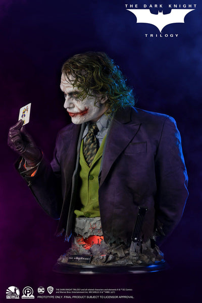 The Dark Knight Joker Life-Size Bust (Heath Ledger)