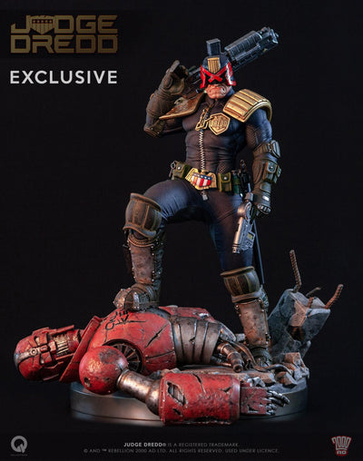 Judge Dredd EXCLUSIVE 1/4 Scale Statue