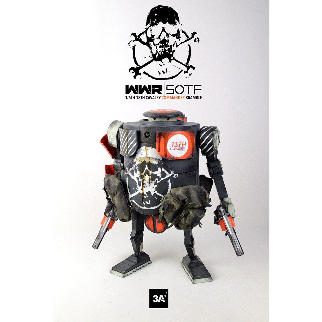 WWR 13TH CAVALRY COMMANDER BRAMBLE 1/6 Figure By ThreeA