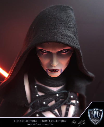Asajj Ventress 1/4 Scale Custom Statue
