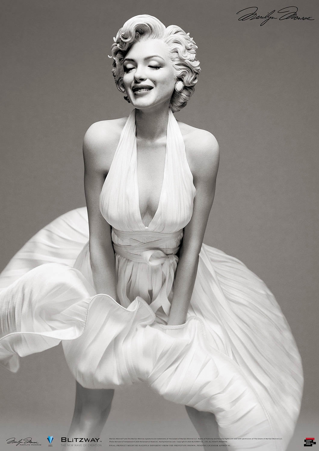 Marilyn Monroe Superb 1/4 Scale Statue