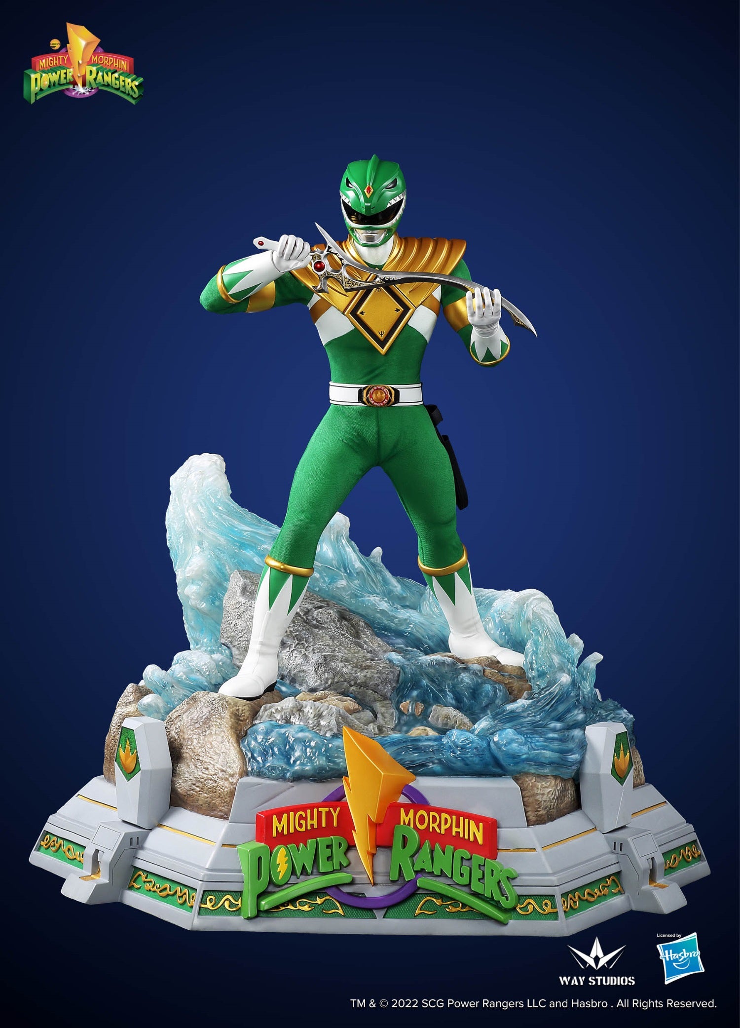 Mighty Morphin Power Rangers - Green Ranger 1/4 Scale Statue