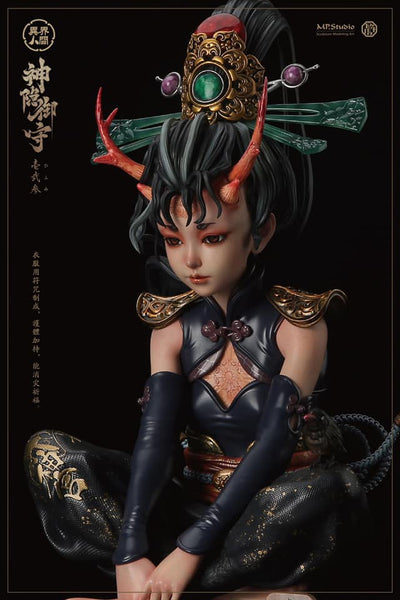 Mountain God Guards (BLACK) 1/3 Scale Statue