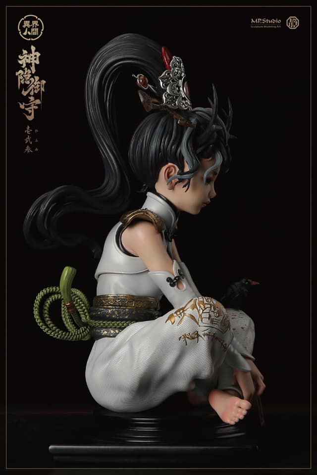 Mountain God Guards (WHITE) 1/3 Scale Statue