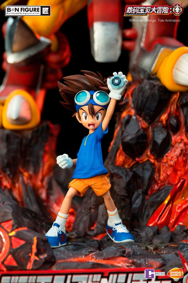 Digimon - Taichi and WarGreymon Statue - Spec Fiction Shop