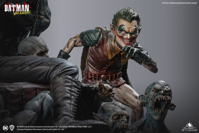 Batman Who Laughs On Throne Statue