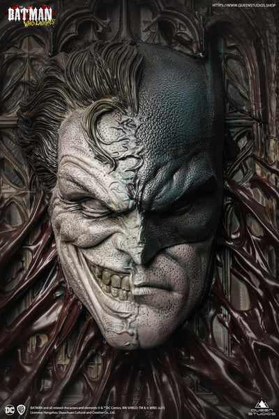Batman Who Laughs On Throne Statue