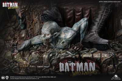 Batman Who Laughs On Throne Statue