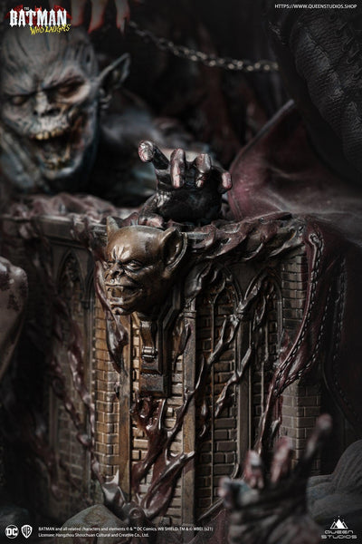 Batman Who Laughs On Throne Statue