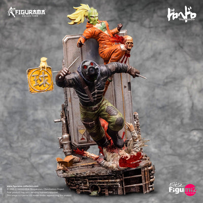 Dorohedoro - Caiman and Nikaido Elite FigumiZ Statue