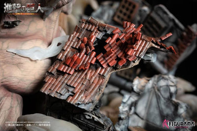 Attack On Titan: Eren Jaeger & Mikasa Vs. Armored Titan Elite Statue Exclusive
