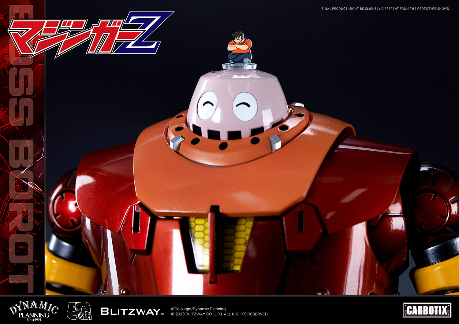 CARBOTIX マジンガーZ ボスボロット / BOSS BOROT マジンガーZ』ボスボロットがロボット可動フィギュア「CARBOTIX