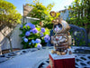 Steampunk Crazy Cat Mr. Blue (Silver Basic) Statue