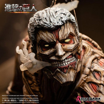 Attack On Titan: Eren Jaeger & Mikasa Vs. Armored Titan Elite Statue Exclusive