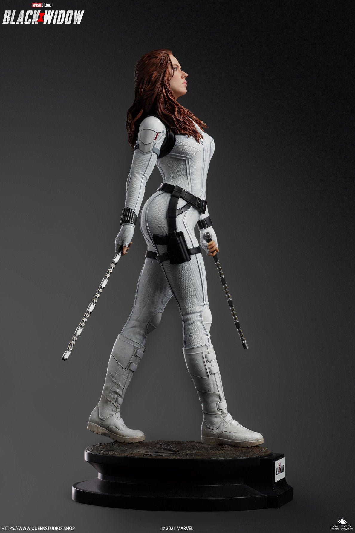 scarlett johansson dress black widow on a decade of Widow, from Marvel's Iron Man 2 to Avengers: End Game, what will she bring to her first solo superhero film? interview Black Widow (Scarlett Johansson) 1/4
