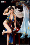 Chun Li 1/4 Scale Statue - Crystal Series (BLUE VERSION)