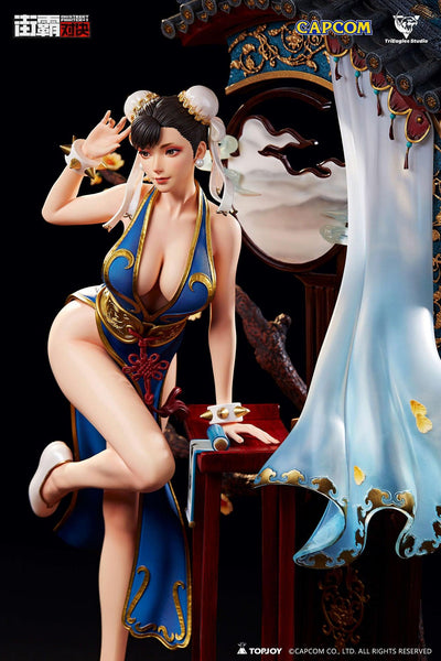 Chun Li 1/4 Scale Statue - Crystal Series (BLUE VERSION)
