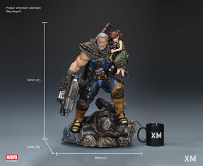 Cable with Hope (X-Force Series) 1/4 Scale Statue