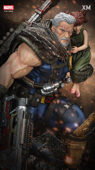 Cable with Hope (X-Force Series) 1/4 Scale Statue