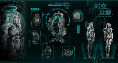 Cyberpunk Art Collection - Awaken-Space Statue