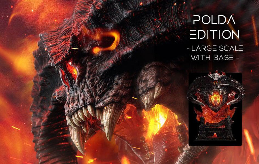 Balrog Bust POLDA Edition (LARGE SCALE) WITH Base