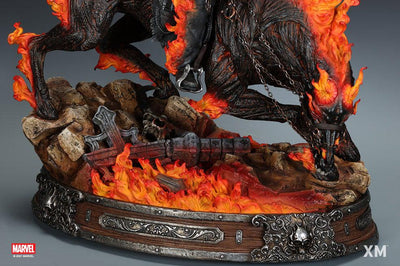 Ghost Rider On Horse 1/4 Scale Statue