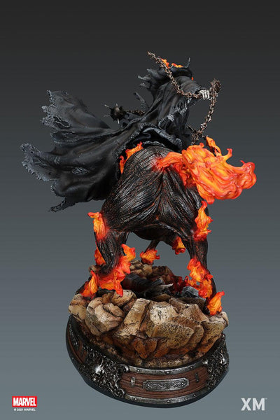 Ghost Rider On Horse 1/4 Scale Statue