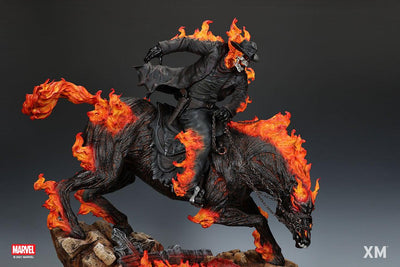 Ghost Rider On Horse 1/4 Scale Statue